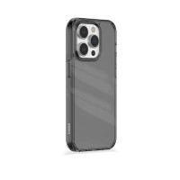Чехол-накладка Kzdoo Guardian Case для iPhone 15 Pro пластиковый (прозрачно-черный)