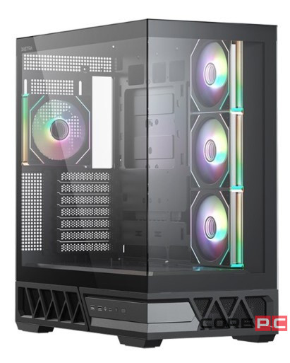 Компьютерный корпус XASTRA Q700 4ARGB-C10-UC Black (Q700-4FM12A-C10-UC)