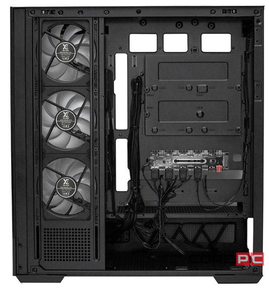 Компьютерный корпус XASTRA Q700 4ARGB-C10-UC Black (Q700-4FM12A-C10-UC)
