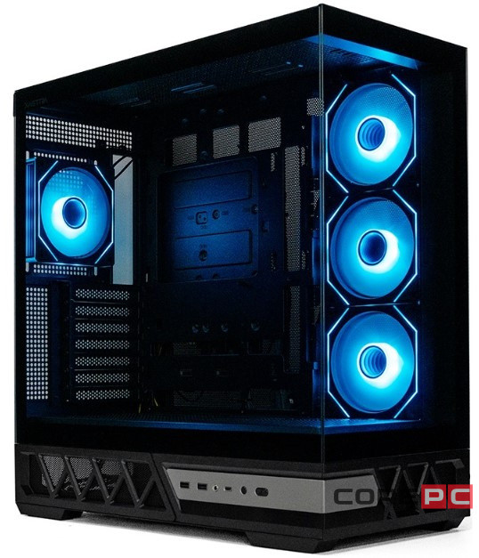 Компьютерный корпус XASTRA Q700 4ARGB-C10-UC Black (Q700-4FM12A-C10-UC)