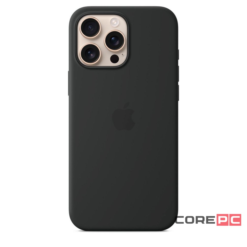 Чехол-накладка Silicone Case with MagSafe для iPhone 16 Pro (Black)