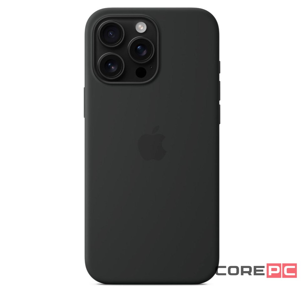 Чехол-накладка Silicone Case with MagSafe для iPhone 16 Pro (Black)