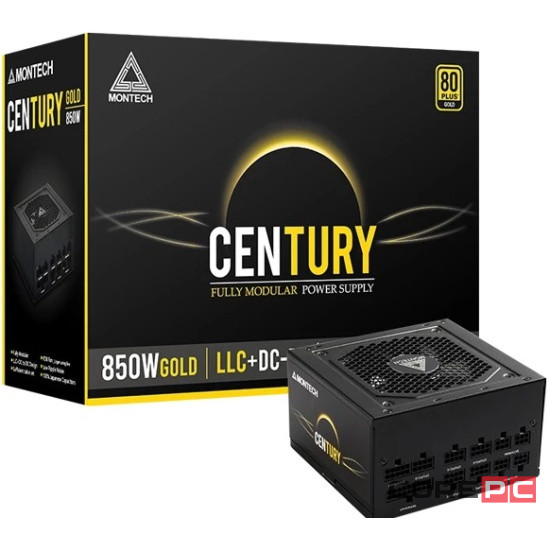 Блок питания Montech 850W CENTURY Black (CENTURY850)