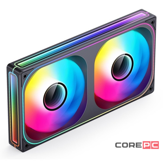 Комплект вентиляторов для корпуса JONSBO Reverse ARGB LED Black (ZB-240BR)
