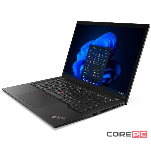 Ноутбук Lenovo ThinkPad T14s 20XF004NUS (Ryzen 5 Pro 5650U/8GB/256GB SSD/14.0"/1920x1080/Intel UHD/Windows 10 Pro) Серый