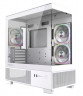 Компьютерный корпус Powercase Vision Micro S4W TG ARGB White (CVMMSHW-A3)