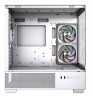 Компьютерный корпус Powercase Vision Micro S4W TG ARGB White (CVMMSHW-A3)