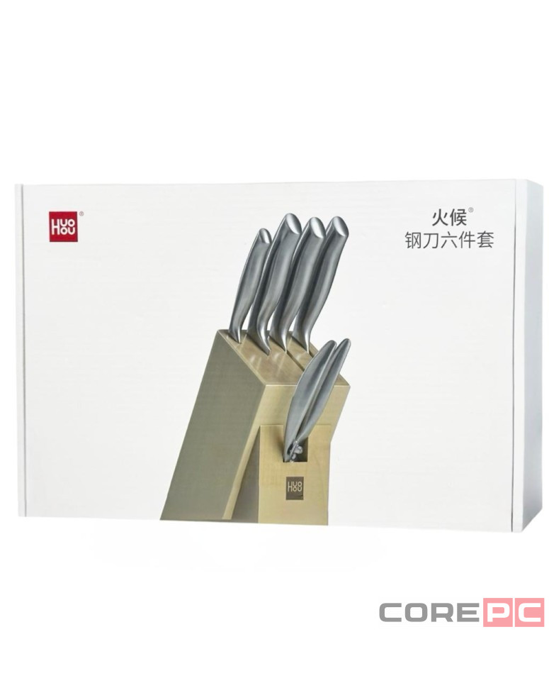 Набор ножей HuoHou 5-piece HuoHou Nano Knife Set (HU0014) серебристый