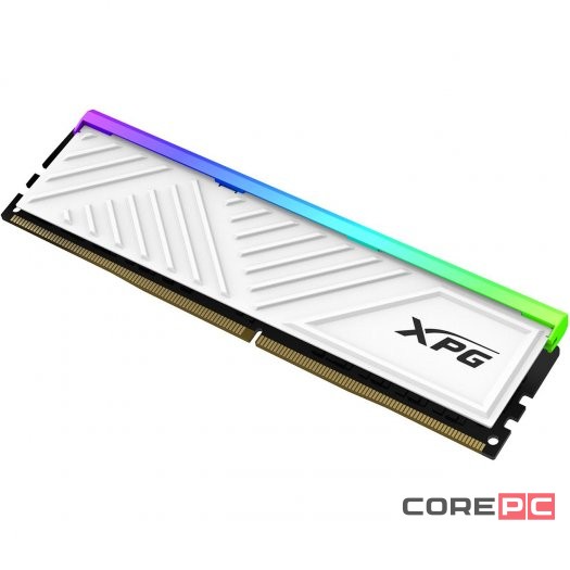 Оперативная память 8 Gb 3600 MHz ADATA XPG SPECTRIX D35G White (AX4U36008G18I-SWHD35G)