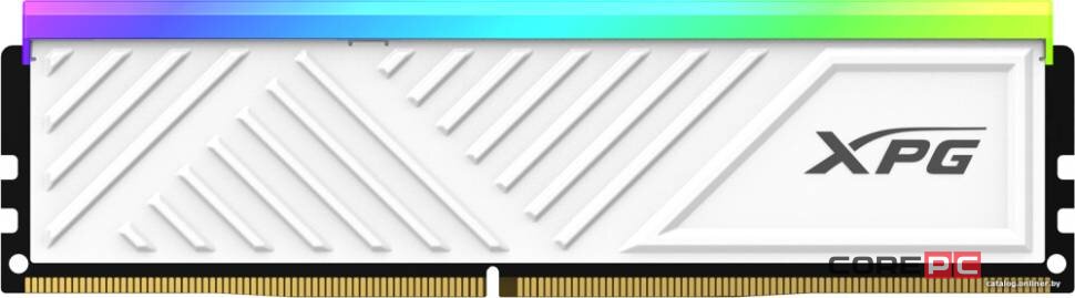 Оперативная память 8 Gb 3600 MHz ADATA XPG SPECTRIX D35G White (AX4U36008G18I-SWHD35G)