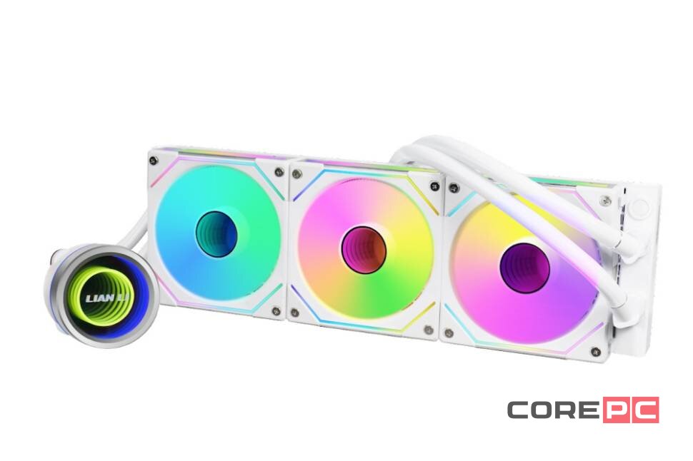 Система жидкостного охлаждения для процессора Lian Li GALAHAD II Trinity 360 SL-INF ARGB White (G89.GA2T36INW.R0)