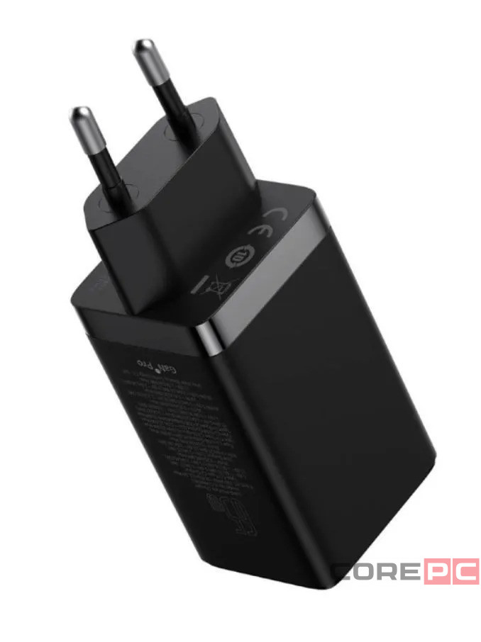 Сетевое зар. устр. Baseus GaN5 Pro Fast Charger 1USB+2C 65W CCGP120201 черное