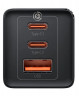 Сетевое зар. устр. Baseus GaN5 Pro Fast Charger 1USB+2C 65W CCGP120201 черное
