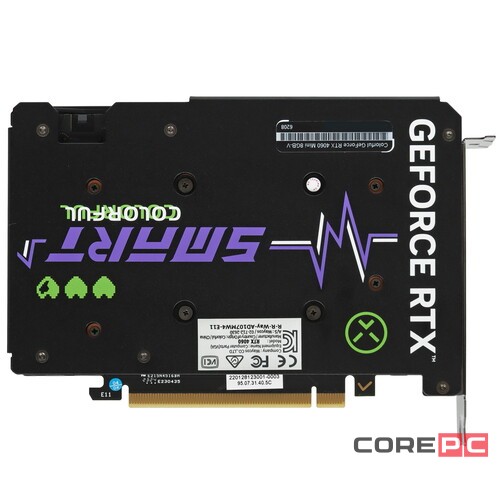 Видеокарта Colorful (RTX 4060 Mini 8GB-V) GeForce RTX 4060 8GB Mini 8GB-V