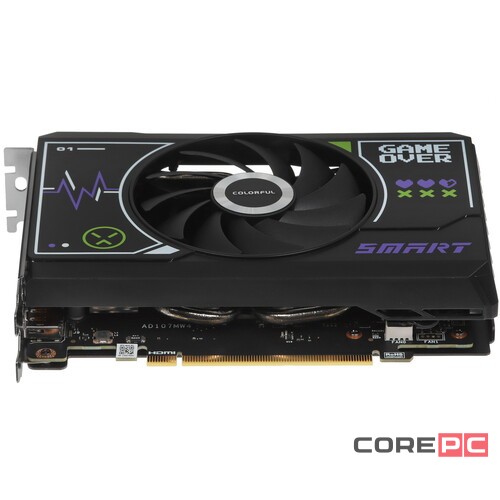 Видеокарта Colorful (RTX 4060 Mini 8GB-V) GeForce RTX 4060 8GB Mini 8GB-V