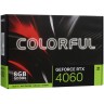 Видеокарта Colorful (RTX 4060 Mini 8GB-V) GeForce RTX 4060 8GB Mini 8GB-V