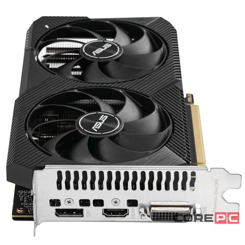 Видеокарта ASUS (DUAL-RTX3050-O8G-V2) GeForce RTX 3050 8GB D6 90YV0GH6-M0NA00