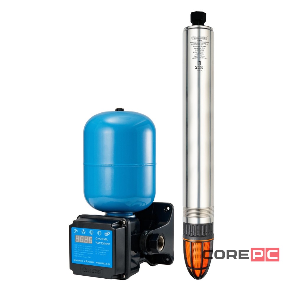 Система автоматического водоснабжения ДЖИЛЕКС Водомет 55/75-Ч