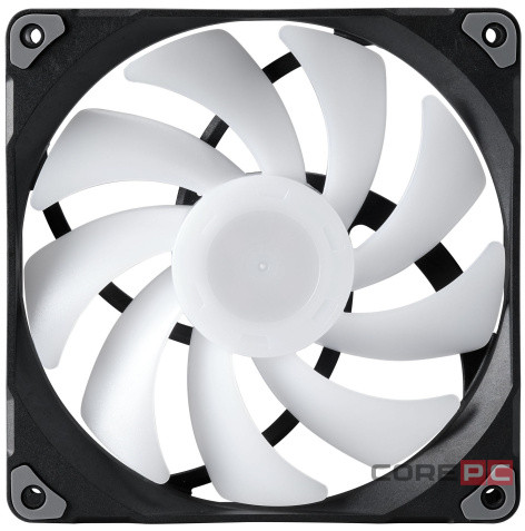 Комплект вентиляторов для корпуса PHANTEKS M25 DRGB Black PH-F140M25_DRGB_PWM_BK01_3P_RU PWM