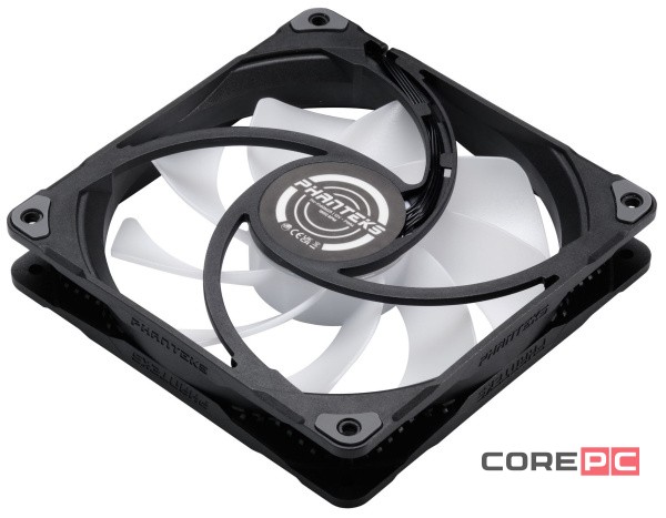 Комплект вентиляторов для корпуса PHANTEKS M25 DRGB Black PH-F140M25_DRGB_PWM_BK01_3P_RU PWM
