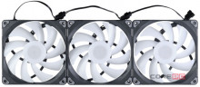 Комплект вентиляторов для корпуса PHANTEKS M25 DRGB Black PH-F140M25_DRGB_PWM_BK01_3P_RU PWM