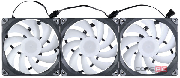 Комплект вентиляторов для корпуса PHANTEKS M25 DRGB Black PH-F140M25_DRGB_PWM_BK01_3P_RU PWM