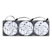 Комплект вентиляторов для корпуса PHANTEKS M25 DRGB Black PH-F140M25_DRGB_PWM_BK01_3P_RU PWM