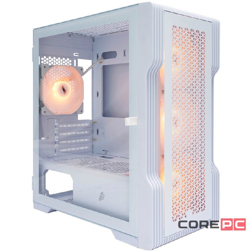Компьютерный корпус 1STPLAYER TRILOBITE T3 ARGB White (T3-WH-4F7-W)