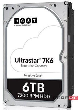 Жесткий диск Western Digital 6000 Gb ULTRASTAR HC310 (0B36047)