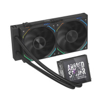 Система жидкостного охлаждения для процессора 1STPLAYER F.A.S.T. FT-240 ARGB LCD Black (FT-240-BK)