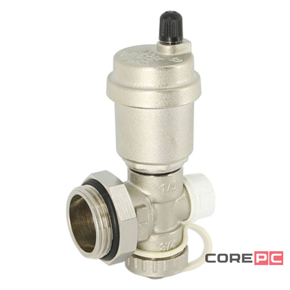 Группа дренажная Uni-Fitt Н 1quot; с автоматическим воздухоотводчиком, никелированная