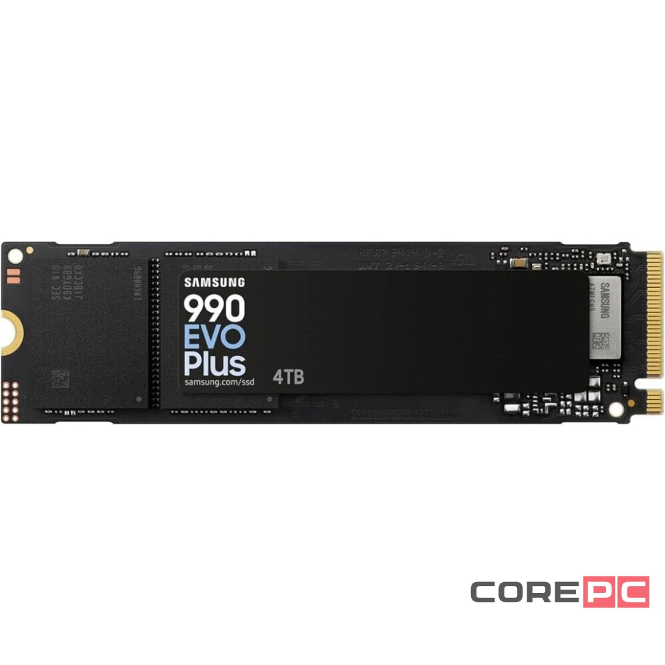 Твердотельный накопитель Samsung 4000 Gb 990 EVO PLUS (MZ-V9S4T0BW)