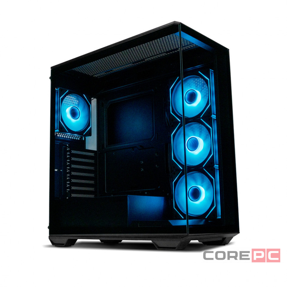 Компьютерный корпус XASTRA Q600 4ARGB-C10-UC Black (Q600-4FM12A-C10-UC)