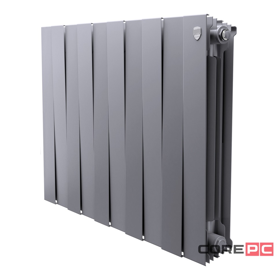 Радиатор Royal Thermo PianoForte 500 Silver Satin - 10 секц.