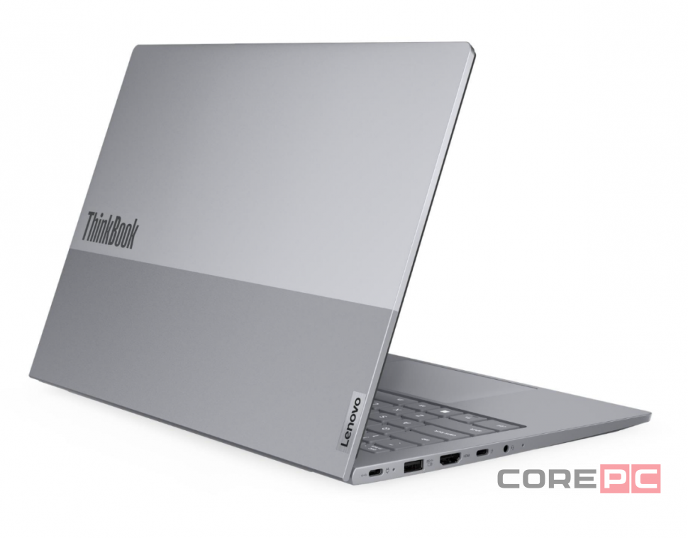 Ноутбук LENOVO ThinkBook 14 G8 IRL (IPS, WUXGA, Core 5 210H, 32Gb, 1Tb SSD, VGA int, FP, noOS) (Серый)