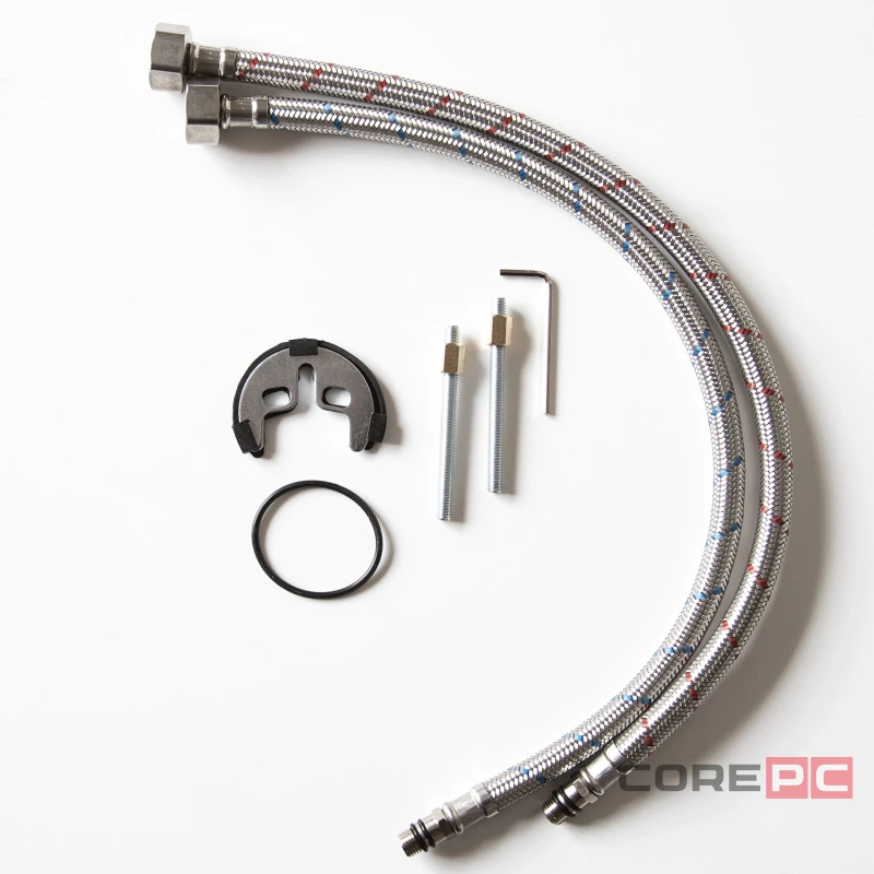 Смеситель для кухни MIXLINE 00-00001749, рычажное управление, цвет белый