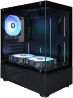 Компьютерный корпус 1STPLAYER MIKU Mi2-A ARGB Black (Mi2-A-BK-2F2R(AP)-1F2(AP))