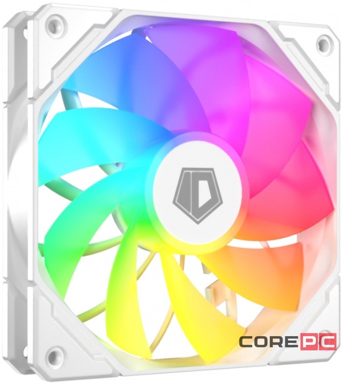 Вентилятор для корпуса ID-COOLING TF-12025-PRO ARGB REVERSE WHITE