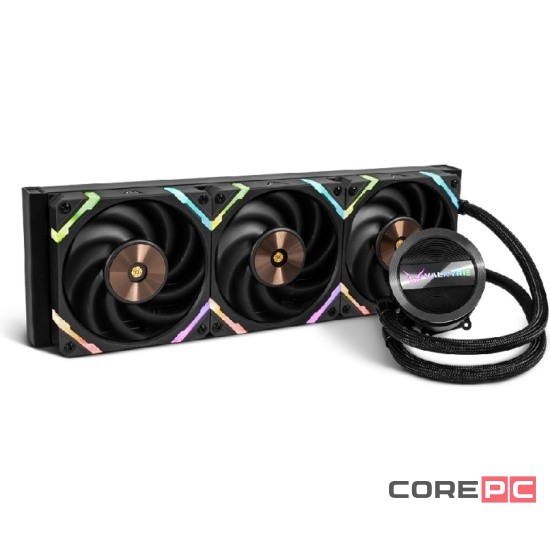 Система жидкостного охлаждения для процессора Valkyrie Dragonfang 360 ARGB Black (HW GL360)