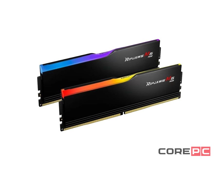 Оперативная память 64 Gb 6400 MHz G.Skill RIPJAWS M5 RGB Black (F5-6400J3239G32GX2-RM5RK)