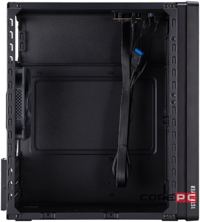 Компьютерный корпус 1STPLAYER WD1 Black (WD1-BK-3F)