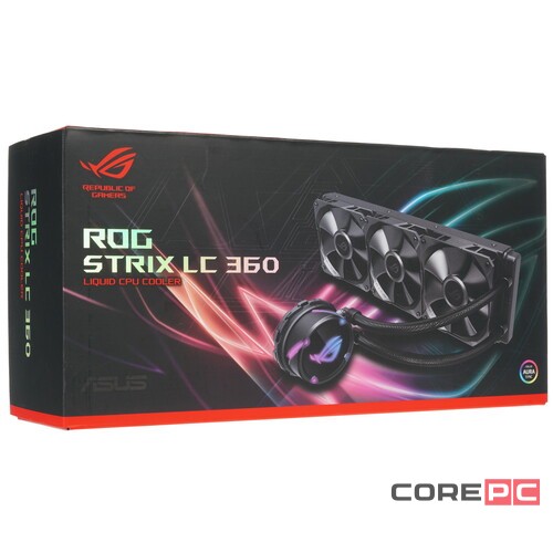 Система жидкостного охлаждения для процессора ASUS ROG STRIX LC 360 RGB WE 90RC0072-M0UAY0