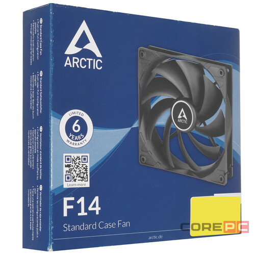 Вентилятор для корпуса Arctic Cooling F14 PWM PST Black ACFAN00219A
