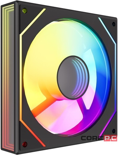 Вентилятор для корпуса Powercase (M52-12 ARGB) Black