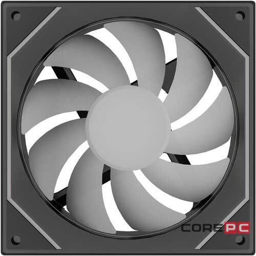 Вентилятор для корпуса Powercase (M52-12 ARGB) Black
