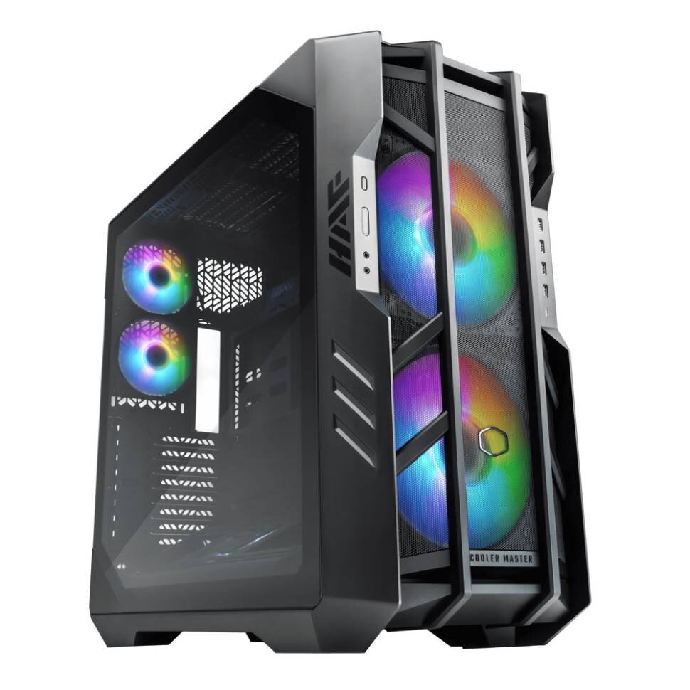 Компьютерный корпус CoolerMaster HAF 700 TG ARGB Black H700-IGNN-S00