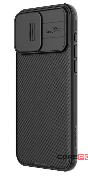 Чехол-накладка Nillkin CamShield Pro для iPhone 16 Pro Max пластиковый (черный)
