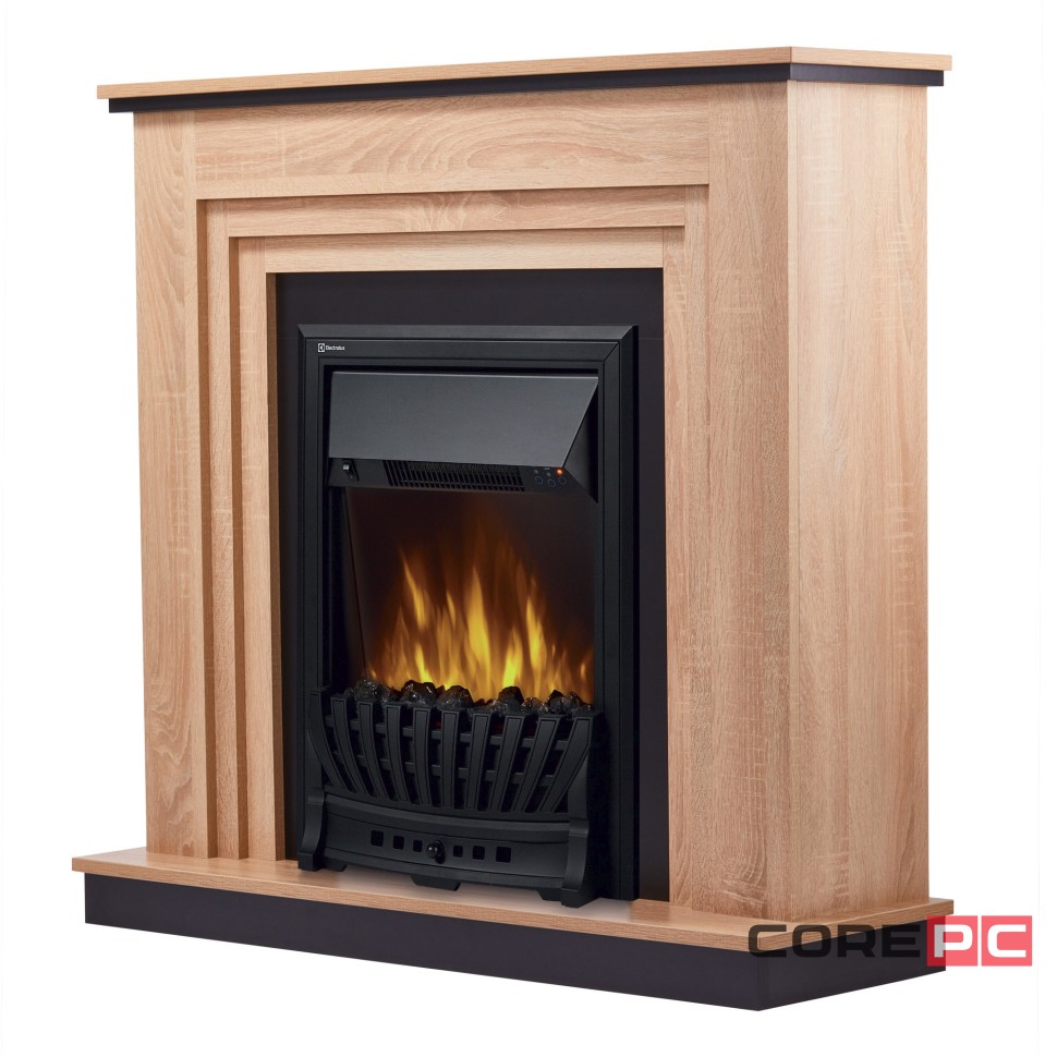 Каминокомплект:Очаг Electrolux Classic EFP/P-1020LS, портал Grado Classic дуб сонома