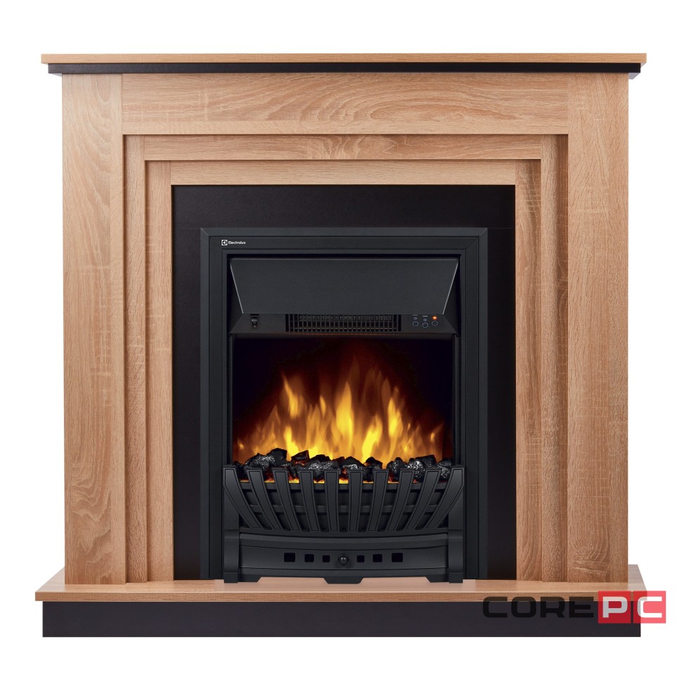 Каминокомплект:Очаг Electrolux Classic EFP/P-1020LS, портал Grado Classic дуб сонома