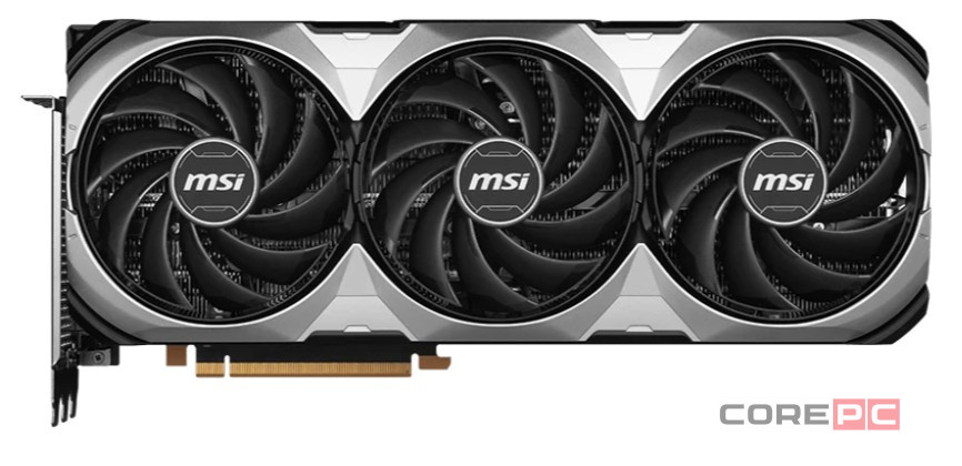 Видеокарта MSI (RTX 4080 16GB VENTUS 3X E OC) GeForce RTX 4080 16G VENTUS 3X E OC